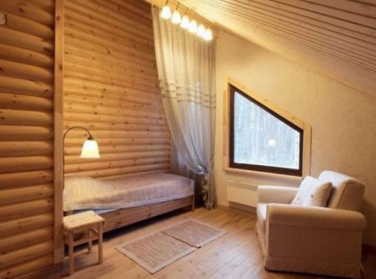 как украсить мансарду