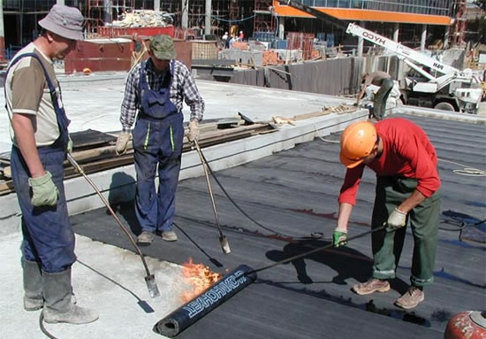 самодельная кровельная горелка