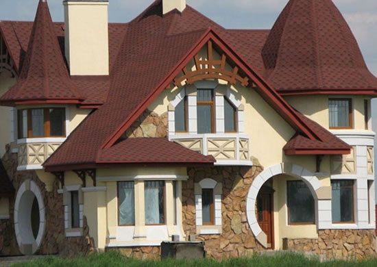 стропильная система каркасного дома